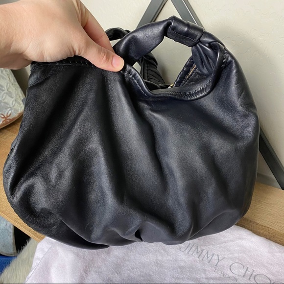 SOLD Jimmy Choo Simone Satchel Shoulder Bag - Picture 9 of 16